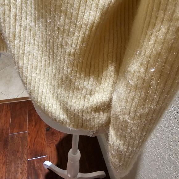 J.Crew 100% Ribbed Cashmere Sweater L Cabincore Soft Surrounding Nostalgic - Picture 12 of 16